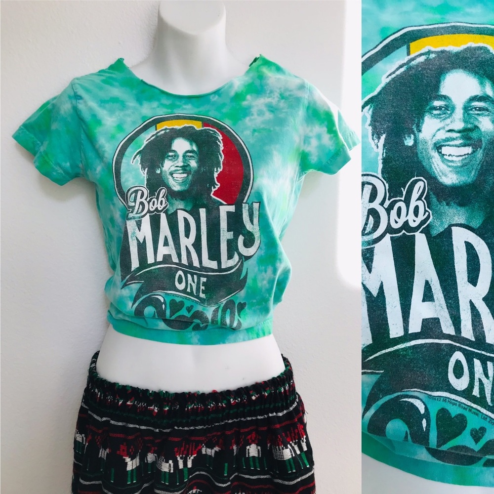 NWOT BOB MARLEY Tie Dye ONE LOVE Tee Shirt Medium
